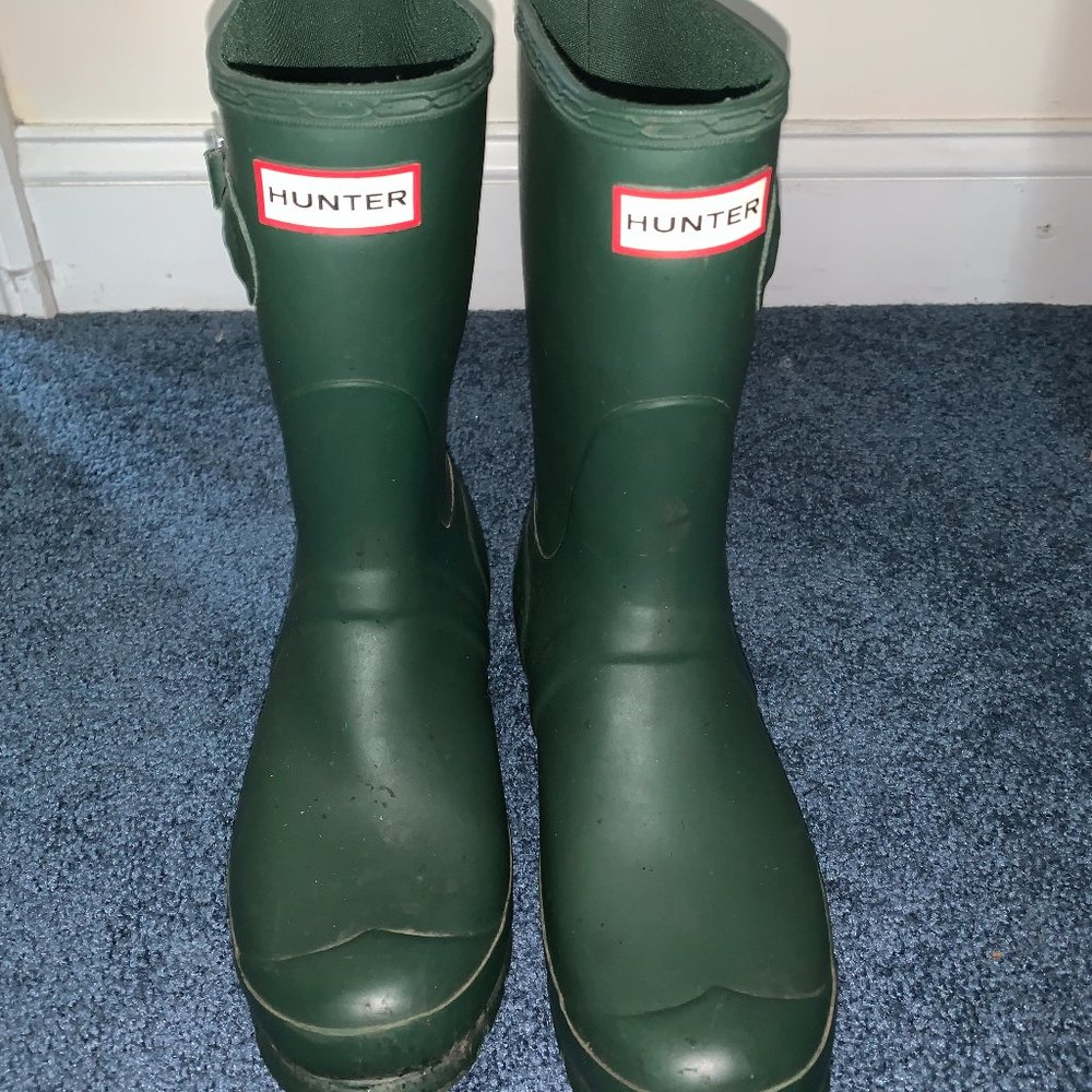 Green Hunter Boots
